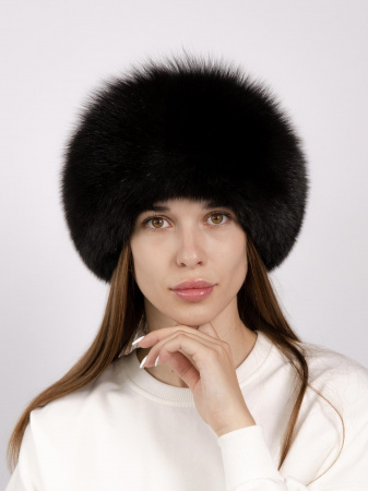 Боярка из меха песца, «махагон»