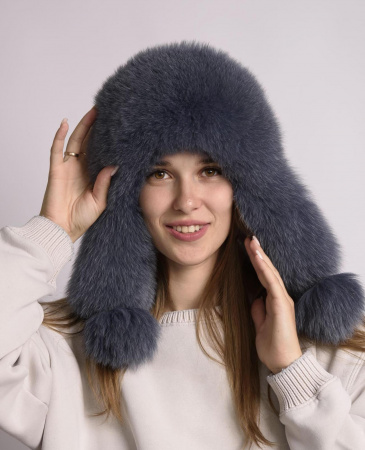 шапка меховая, песец, купить зимнюю шапку краснодар